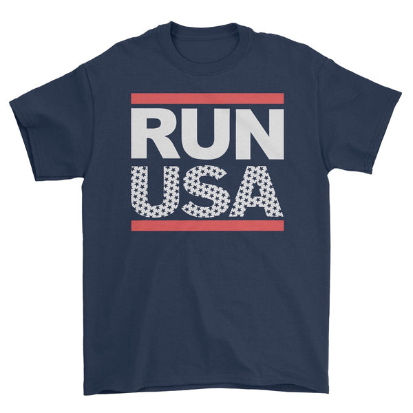 RUN USA Unisex T-shirt or Dry Fit Shirt