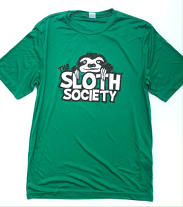 Sloth Society Short Sleeve Shirts and Tank Tops - Don't Hurry, Be Happy