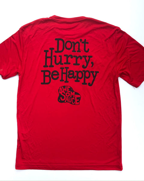 Sloth Society Short Sleeve Shirts and Tank Tops - Don't Hurry, Be Happy