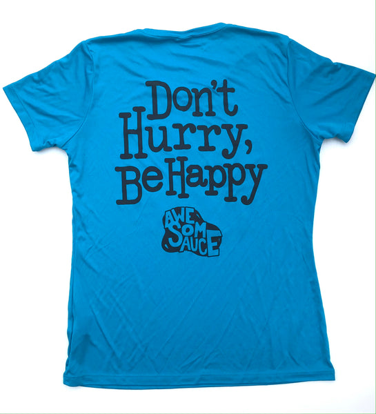 Sloth Society Short Sleeve Shirts and Tank Tops - Don't Hurry, Be Happy